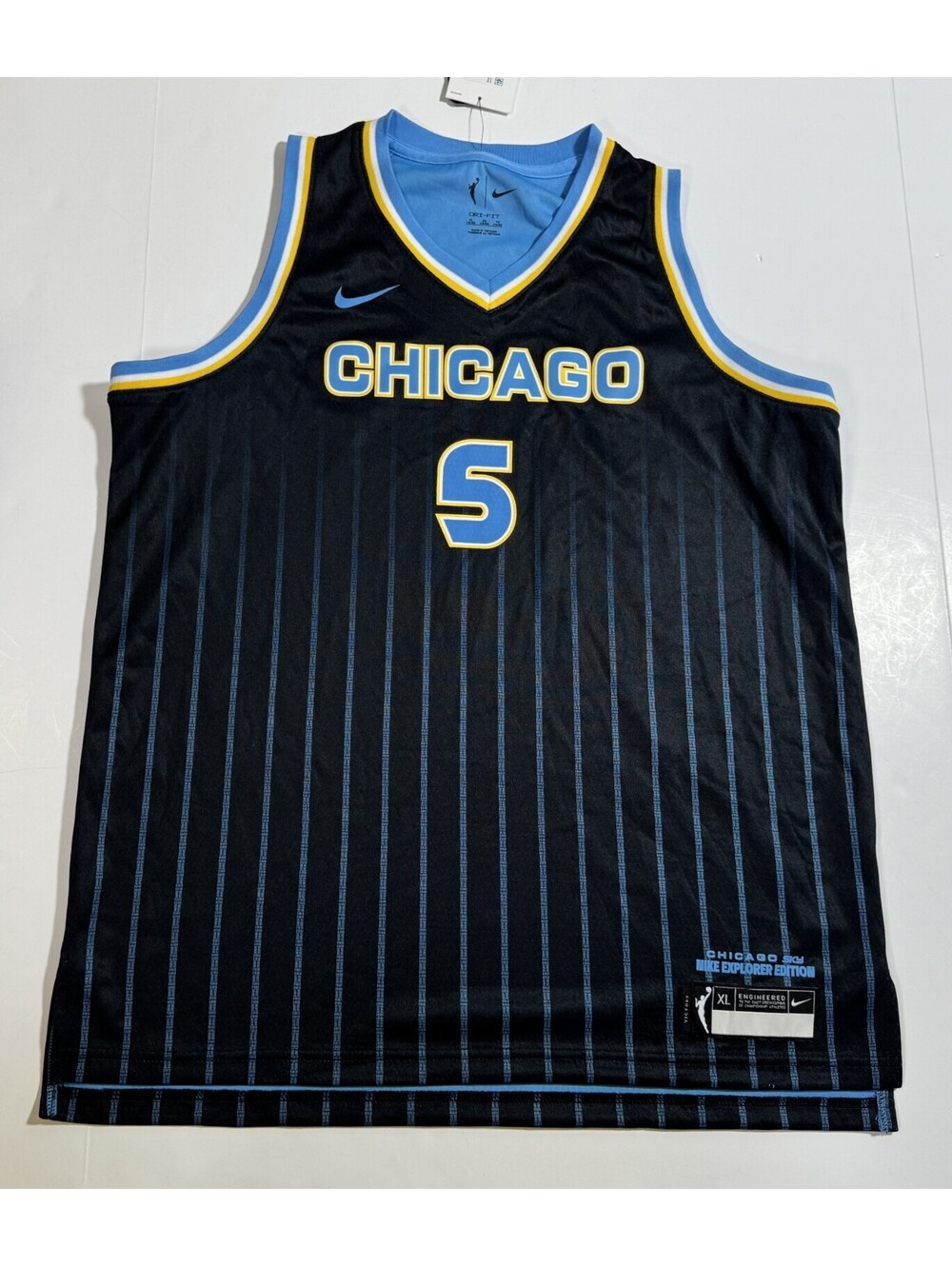 Chicago Sky Angel Reese #5 Explorer Edition WNBA Jersey Youth XL (18/20) NWT